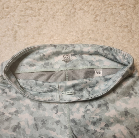 ATHLETA GIRL CHIT CHAT TIGHT LEGGINGS Youth Girl's Sz XL 14 - Picture 3 of 6